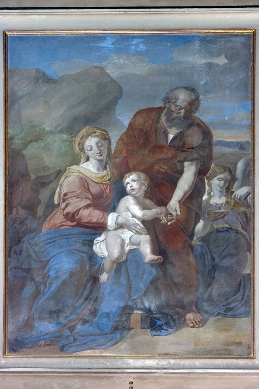 Riposo durante la fuga in Egitto
